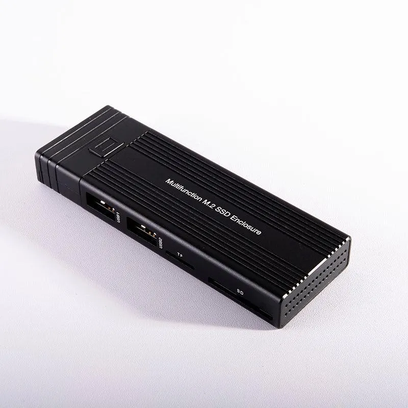 Fabufabu 4-in-1 USB 3.2 M.2 NVME and SATA dual-protocol ssd Hub