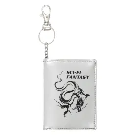 Sci Fi Fantasy Dragon Wallet Silver